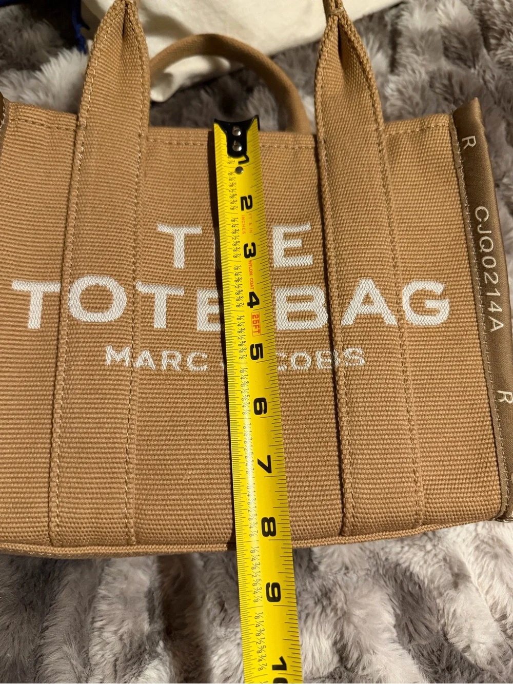 Marc Jacobs Tan Canvas 'The Tote Bag'